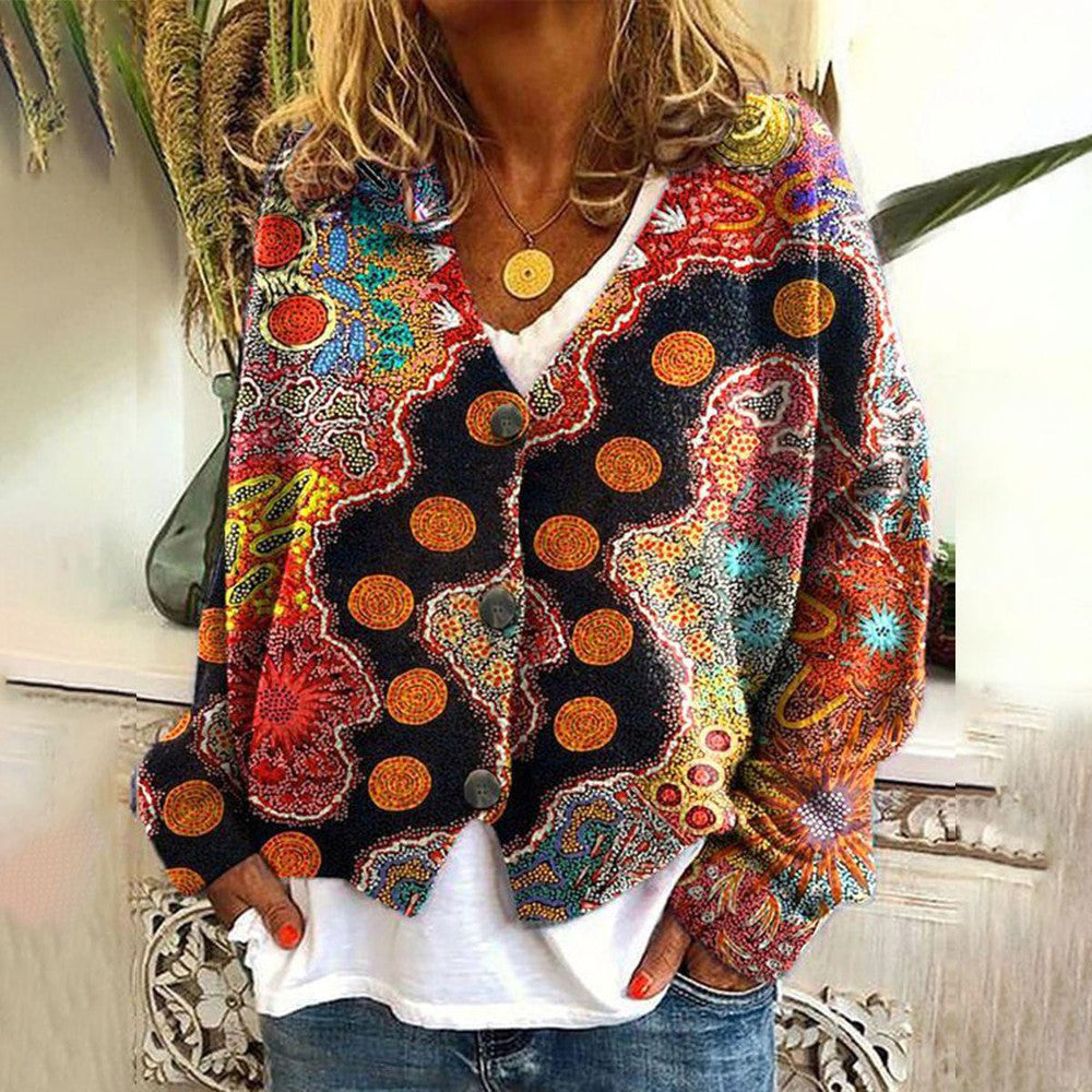 Zara | Women's Colorful Vibrant Boho Cardigan