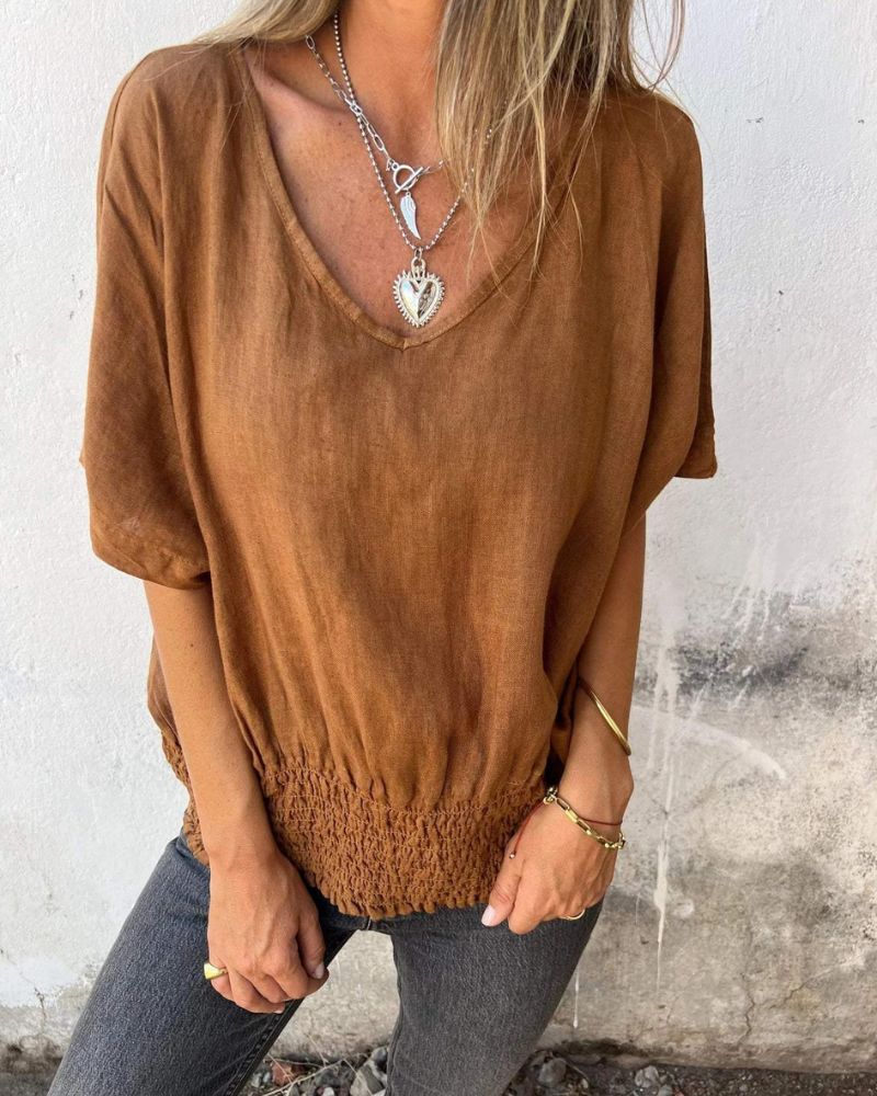 Andrea | Relaxed Summer Blouse