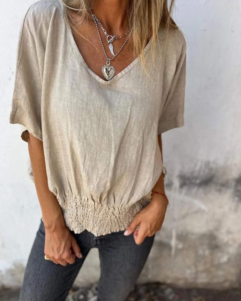 Andrea | Relaxed Summer Blouse