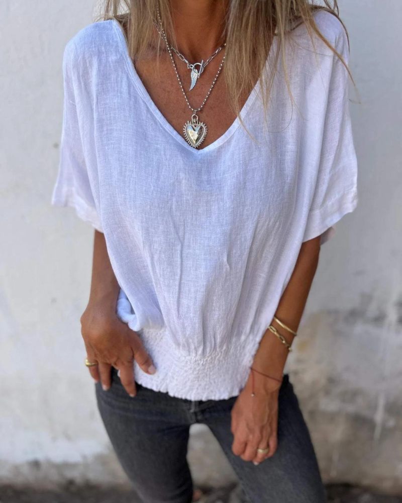 Andrea | Relaxed Summer Blouse