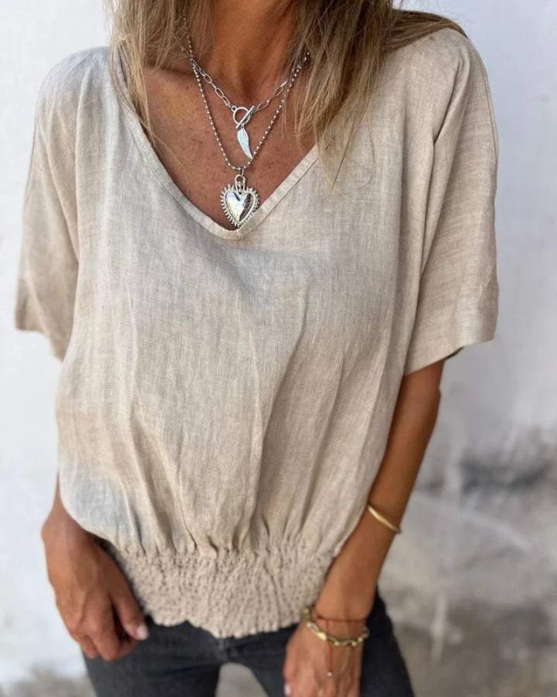 Andrea | Relaxed Summer Blouse