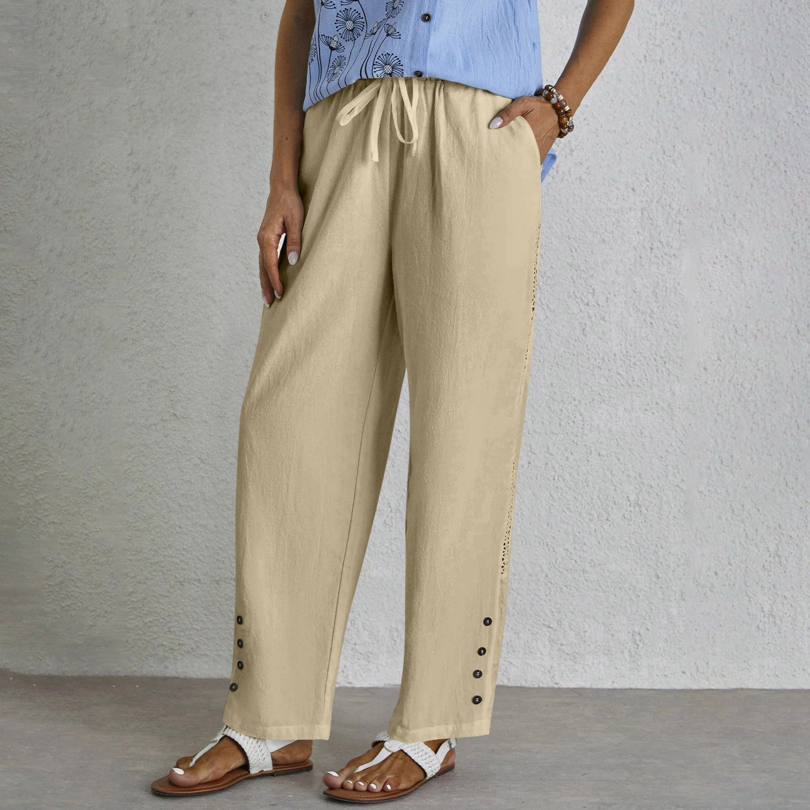 Alora | Comfortable Buttoned trouser