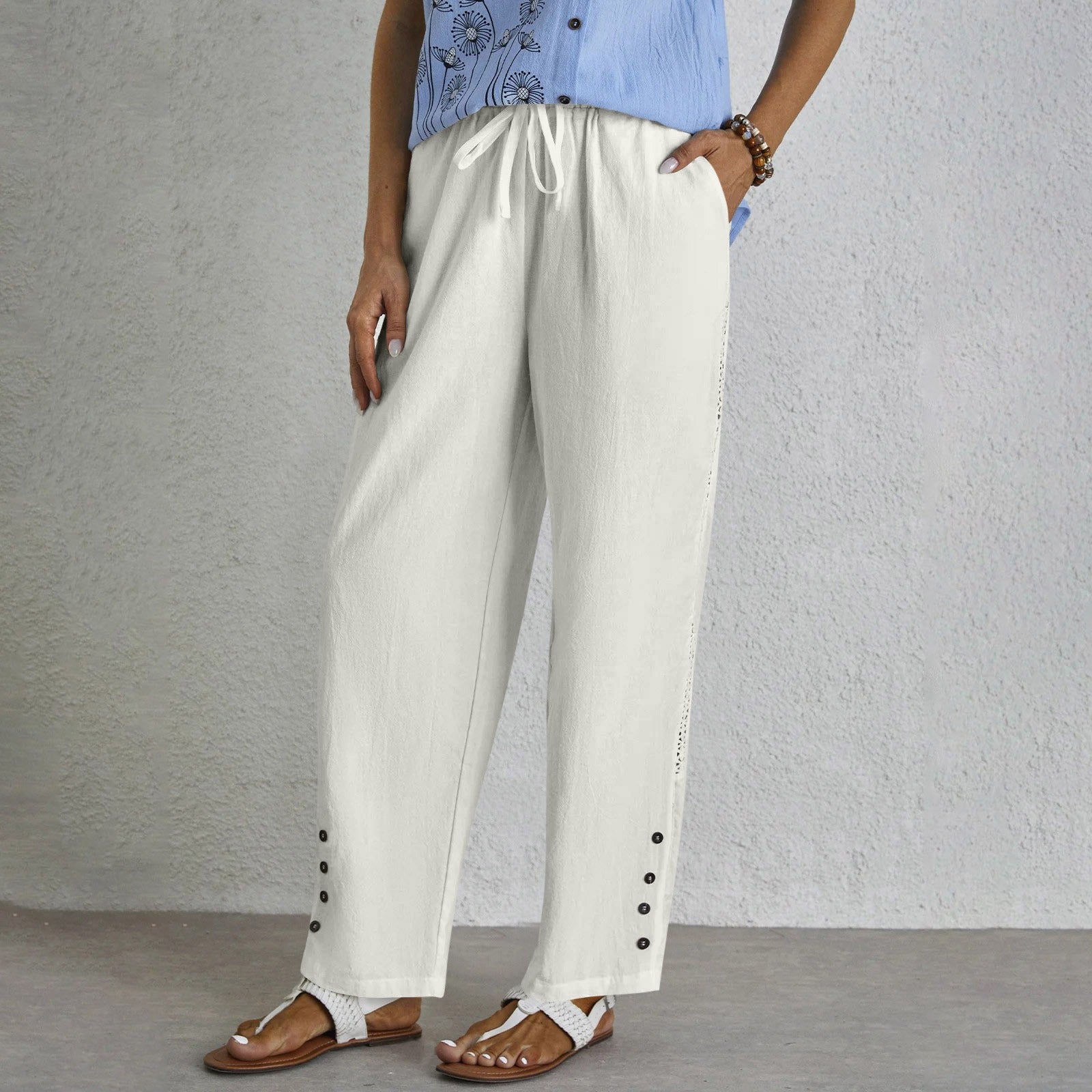 Alora | Comfortable Buttoned trouser