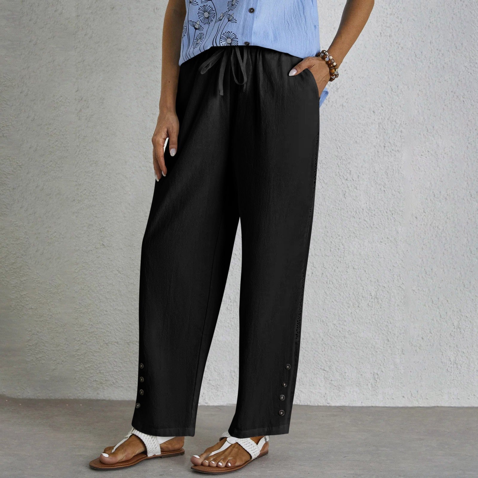 Alora | Comfortable Buttoned trouser